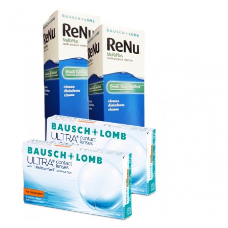 Pack Ultra Astigmatismo + Renu Multiplus